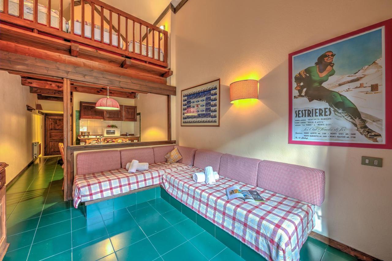 Grange Hike&Ski Sestriere Apartments - Happy.Rentals Buitenkant foto