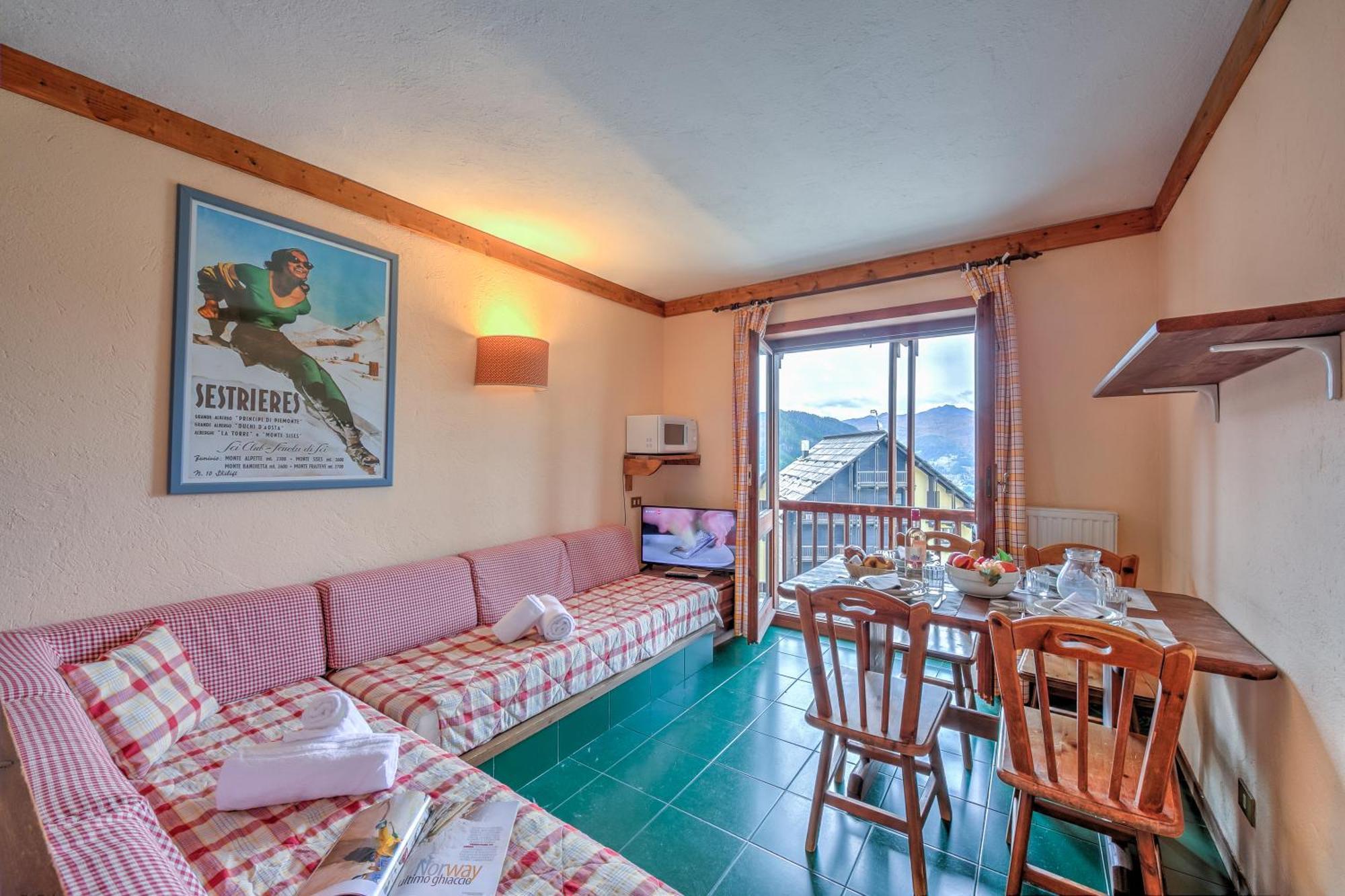 Grange Hike&Ski Sestriere Apartments - Happy.Rentals Kamer foto